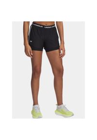 Spodenki treningowe damskie Under Armour Tech Play Up 2in1. Kolor: czarny