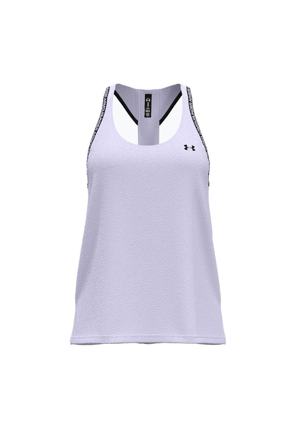 Tank top treningowy damski Under Armour Knockout Tank. Kolor: fioletowy