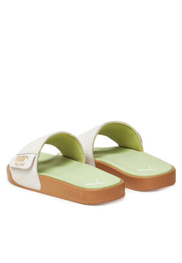 Puma Klapki Leadcat 2.0 Palermo Foil 399041 06 Szary. Kolor: szary. Materiał: zamsz, skóra