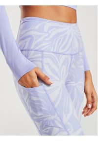 Roxy Legginsy Heart Into Ankl Ndpt ERJNP03492 Fioletowy Slim Fit. Kolor: fioletowy. Materiał: syntetyk #2