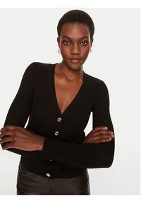 Pinko Kardigan Tilacino 104247 A18M Czarny Regular Fit. Kolor: czarny. Materiał: wełna #3
