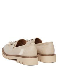 Clara Barson Lordsy WS6387-01 Beżowy. Kolor: beżowy. Materiał: skóra #5