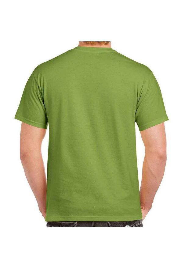 GILDAN - Ultra Bawełniana Koszulka Unisex Dla Dorosłych. Kolor: żółty, wielokolorowy, zielony. Materiał: bawełna