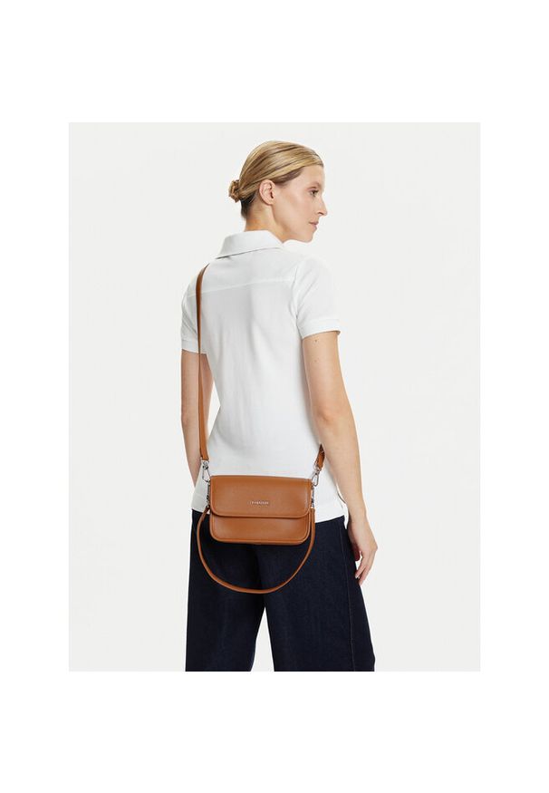 Torebka Lacoste. Kolor: brązowy