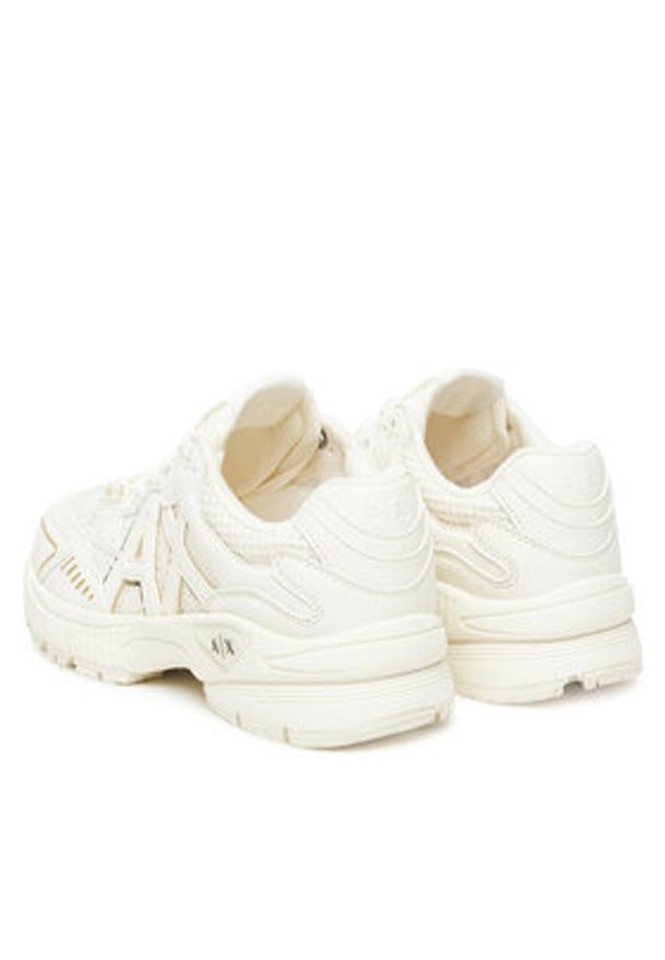 Armani Exchange Sneakersy XW002153 AF19535 MZ128 Écru. Materiał: materiał