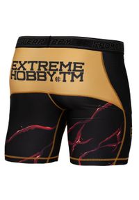 Spodenki Vale Tudo do MMA męskie EXTREME HOBBY SANTA MUERTE. Kolor: czarny. Materiał: poliester, elastan