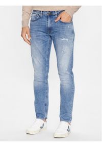 Blend Jeansy 20715413 Niebieski Slim Fit. Kolor: niebieski