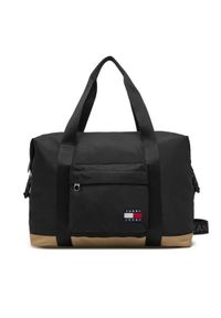 Tommy Jeans Torba Tjm Ess Daily Duffle AM0AM13322 Czarny. Kolor: czarny. Materiał: materiał