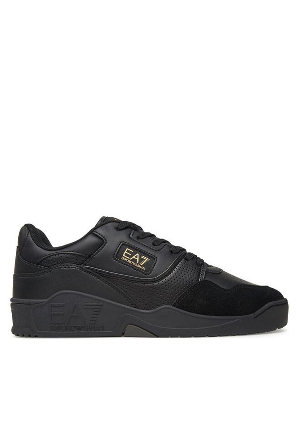 Sneakersy EA7 Emporio Armani. Kolor: czarny