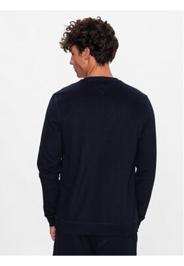 TOMMY HILFIGER - Tommy Hilfiger Bluza UM0UM02878 Granatowy Regular Fit. Kolor: niebieski. Materiał: bawełna