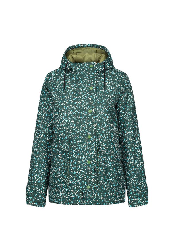 Regatta - Damska Kurtka Orla Kiely Swing Berry Bubble Waterproof Jacket. Kolor: niebieski