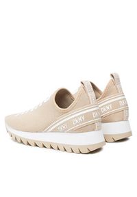 DKNY Sneakersy Abbi Slip On K1457946 Biały. Zapięcie: bez zapięcia. Kolor: biały. Materiał: materiał