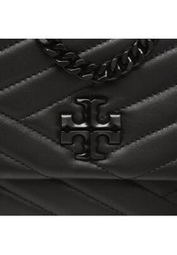 Tory Burch Torebka Kira Chevron Powder 90856 Czarny. Kolor: czarny. Materiał: skórzane #5