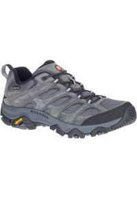 Buty Trekkingowe Męskie Merrell Moab 3 Gore-Tex. Kolor: szary. Materiał: skóra. Szerokość cholewki: normalna. Technologia: Gore-Tex