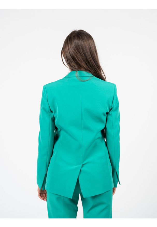 Liu Jo Marynarka | CF2125 T2200 | Kobieta | Zielony. Okazja: na co dzień. Kolor: zielony. Materiał: elastan, poliester. Długość: długie. Sezon: lato. Styl: elegancki, klasyczny, casual