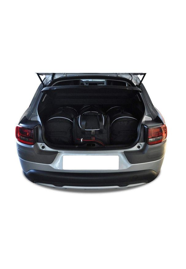 KJUST - Torby Do Bagażnika Citroen C4 Cactus 2014-2017 4Szt Kjust. Kolor: czarny. Styl: sportowy