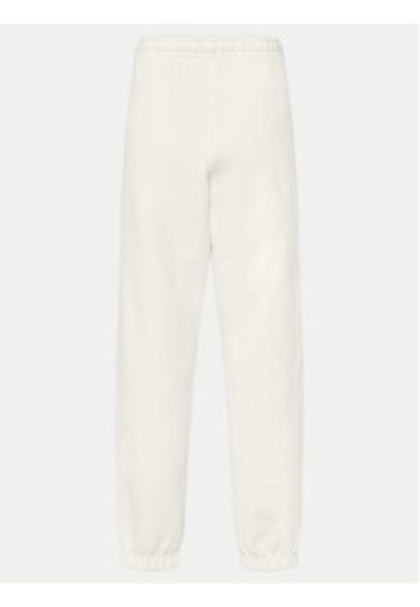 Tommy Jeans Spodnie dresowe Badge DW0DW20679 Écru Regular Fit. Materiał: bawełna