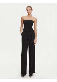 Pinko - PINKO Kombinezon 104884 A213 Czarny Regular Fit. Kolor: czarny. Materiał: wiskoza #1