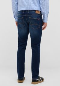 Męskie Spodnie jeansowe Mustang Style Oregon Slim Denim Blue 1016799 5000 803 #3