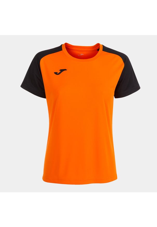 Koszulka do piłki nożnej damska Joma Academy IV. Kolor: wielokolorowy, czarny, pomarańczowy. Sport: piłka nożna