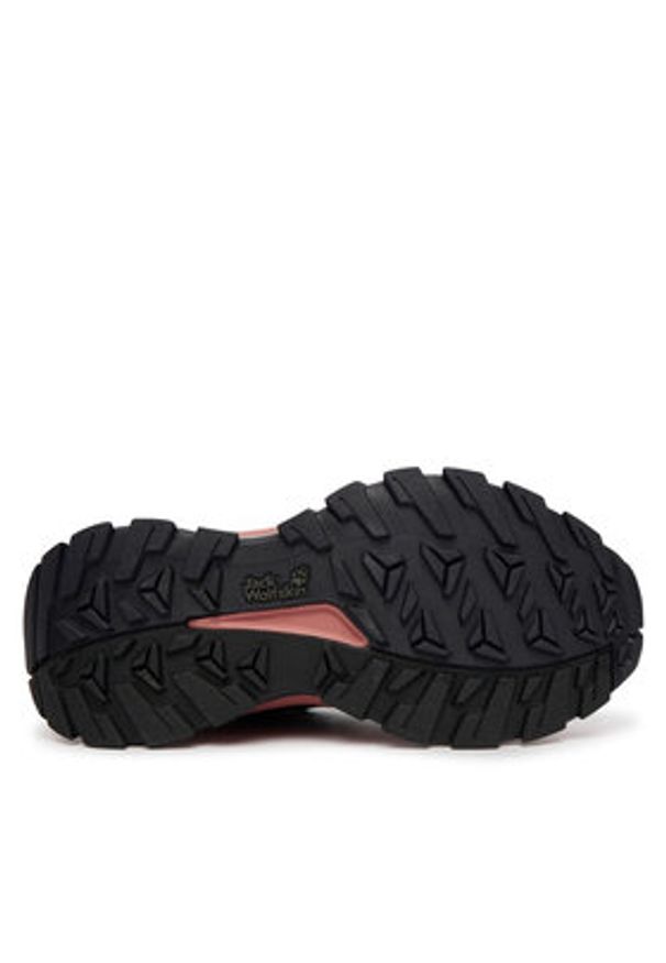 Jack Wolfskin Trekkingi Wild Hike Texapore Low A65581 Czarny. Kolor: czarny. Materiał: skóra