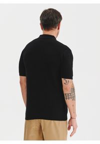 Pako Lorente - PAKO LORENTE – Czarne polo swetrowe. Okazja: na co dzień. Typ kołnierza: polo. Kolor: czarny, beżowy. Materiał: bawełna. Styl: casual #6