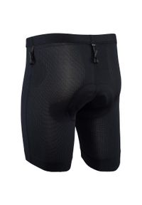 Spodenki rowerowe wewnętrzne męskie z wkładką Coolmax Silvini Inner MP373V. Kolor: czarny. Sport: kolarstwo