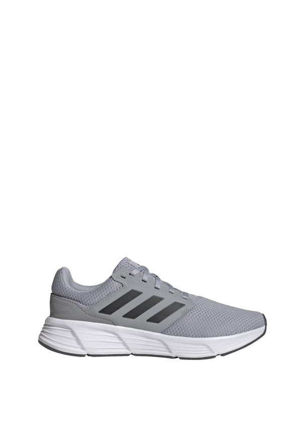 Adidas - Buty Galaxy 6. Kolor: szary, biały, wielokolorowy. Materiał: materiał. Sport: bieganie