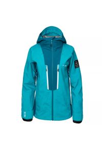 Kurtka przejściowa damska Elbrus Malaku Wo's - zielona, Rozmiar L. Kolor: zielony. Materiał: hardshell, poliester. Sport: fitness #1