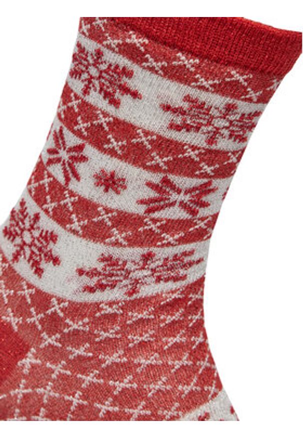 Pieces Skarpety długie Jia 17143032 Kolorowy. Materiał: syntetyk. Wzór: kolorowy