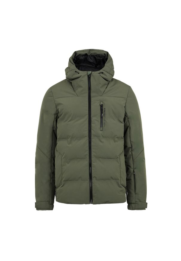 Kurtka puchowa Protest Superior24. Kolor: zielony. Materiał: puch. Sezon: zima. Sport: narciarstwo