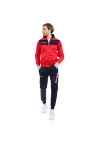 Dres Givova Tuta Visa Triacetato. Kolor: czerwony, niebieski, wielokolorowy. Materiał: dresówka #1