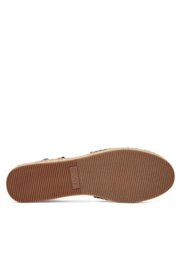 DKNY Espadryle Madelise K2612113 Brązowy. Kolor: brązowy. Materiał: materiał