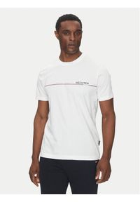 Hechter Paris T-Shirt 75008 151919 Biały Regular Fit. Kolor: biały. Materiał: bawełna #1