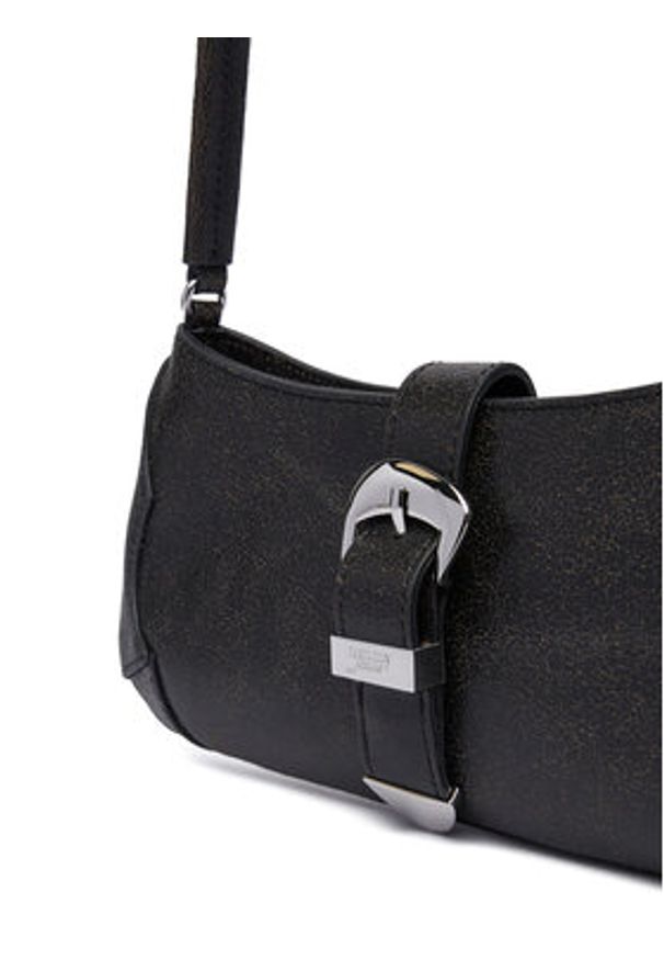 Tommy Jeans Torebka Tjw Cool Leather Shoulder Bag AW0AW18788 Czarny. Kolor: czarny. Materiał: skórzane