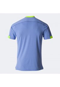 Koszulka tenisowa męska z krótkim rękawem Joma Smash Short Sleeve. Kolor: niebieski. Długość rękawa: krótki rękaw. Długość: krótkie. Sport: tenis