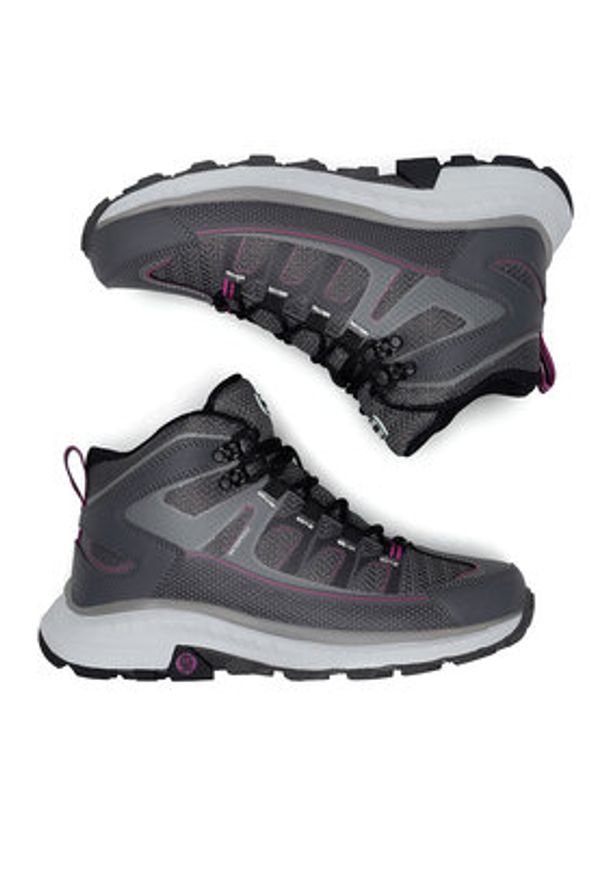 Hunter Trekkingi Peak Revive RT MidWP Szary. Kolor: szary. Materiał: materiał