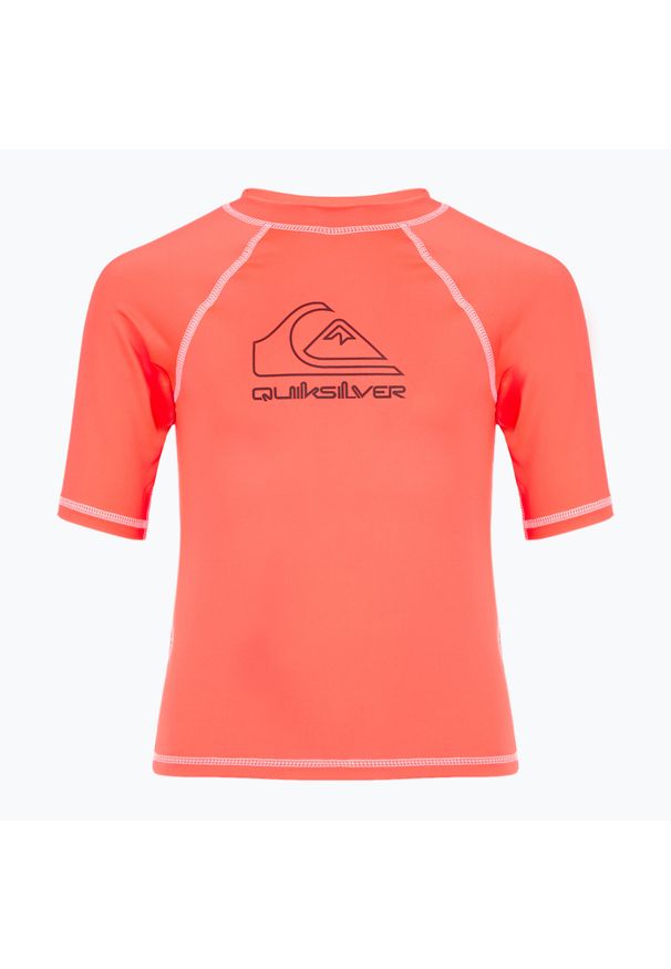 Koszulka do pływania dziecięca Quiksilver On Tour. Kolor: pomarańczowy