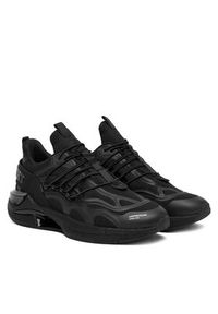 Plein Sport Sneakersy SAES USC0736 STE003N Czarny. Kolor: czarny. Materiał: materiał #6