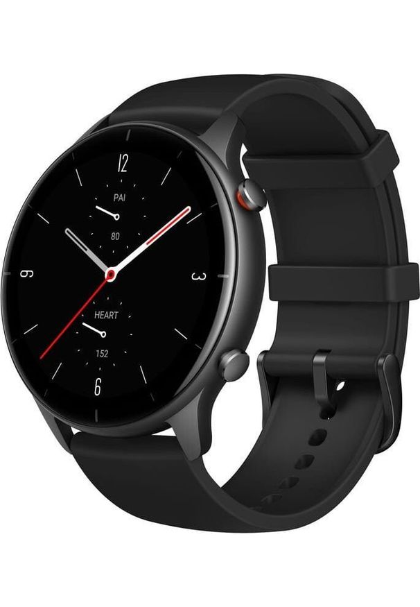 AMAZFIT - Smartwatch Amazfit GTR 2E Czarny (W2023OV1N). Rodzaj zegarka: smartwatch. Kolor: czarny