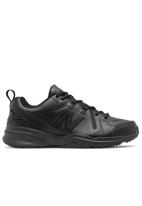 Buty New Balance MX608AB5 - czarne. Okazja: na co dzień. Zapięcie: sznurówki. Kolor: czarny. Materiał: skóra, syntetyk, materiał. Szerokość cholewki: normalna