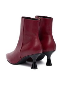 HÖGL Botki 0-106503-44000 Bordowy. Kolor: czerwony. Materiał: skóra #3
