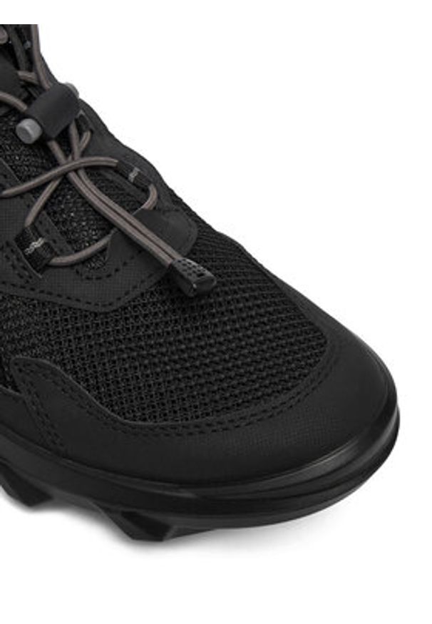 ecco - ECCO Sneakersy Mx W 82026351052 Czarny. Kolor: czarny. Materiał: materiał