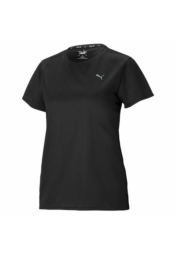 Koszulka z krótkim rękawem Damska Puma Run Favourite W. Kolor: czarny. Długość rękawa: krótki rękaw. Długość: krótkie. Sport: bieganie