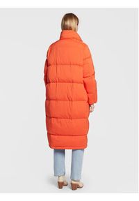 Calvin Klein Kurtka puchowa Seamless Lofty K20K204691 Pomarańczowy Regular Fit. Kolor: pomarańczowy. Materiał: syntetyk