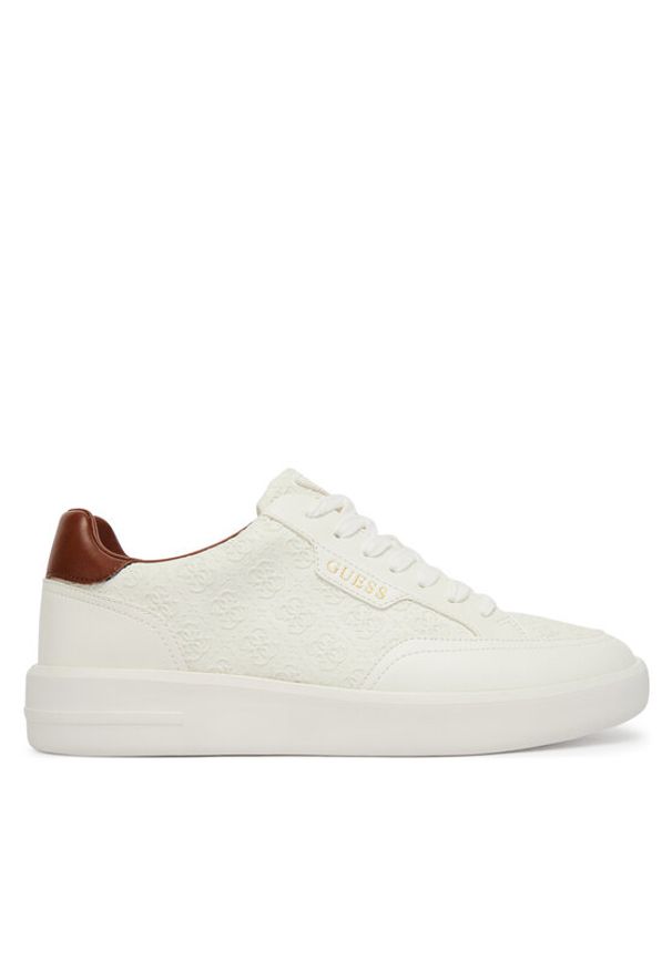 Guess Sneakersy FMJYU2 FAP12 Biały. Kolor: biały. Materiał: skóra