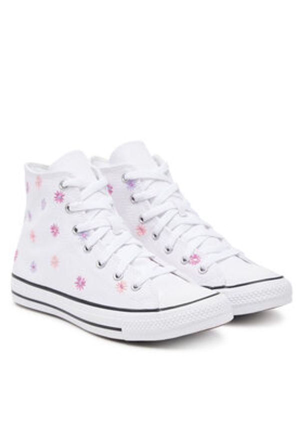Converse Trampki Chuck Taylor All Star A11781C Biały. Kolor: biały. Materiał: materiał