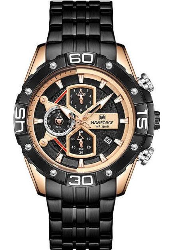 Zegarek Naviforce ZEGAREK MĘSKI NAVIFORCE NF8018 - CHRONOGRAF (zn122c)