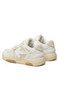 OFF-WHITE - Off-White Sneakersy OMIA243S23LEA0010101 Écru. Materiał: materiał #3