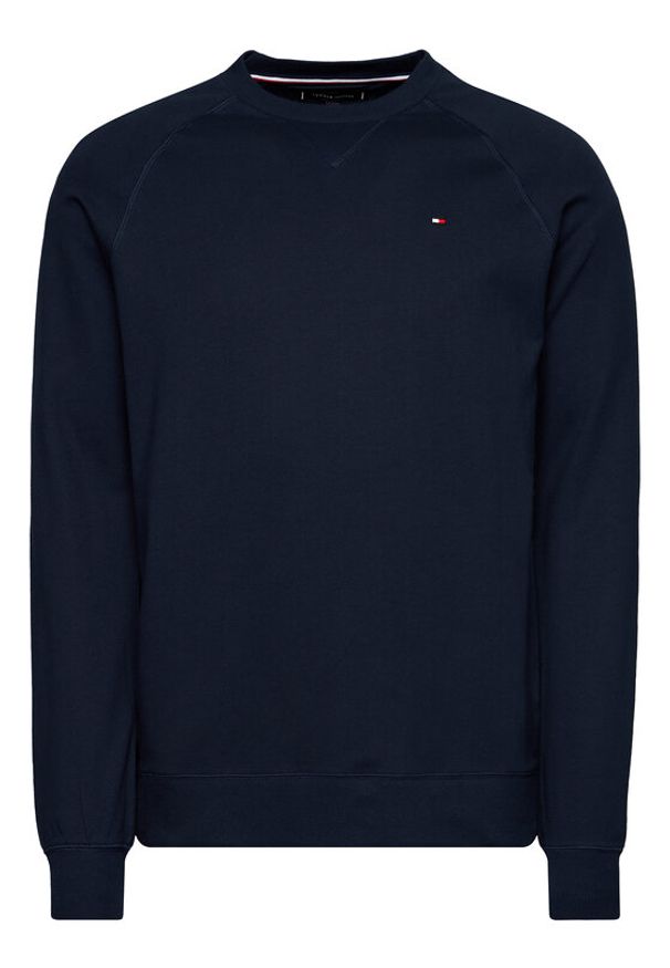 TOMMY HILFIGER - Tommy Hilfiger Bluza Track UM0UM01612 Granatowy Regular Fit. Kolor: niebieski. Materiał: bawełna